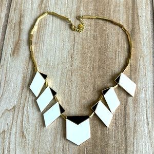 House Of Harlow 1960 Black & White Good Necklace